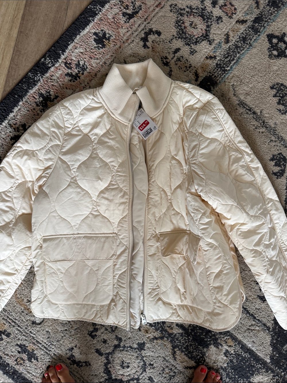 H&M quilted jacket